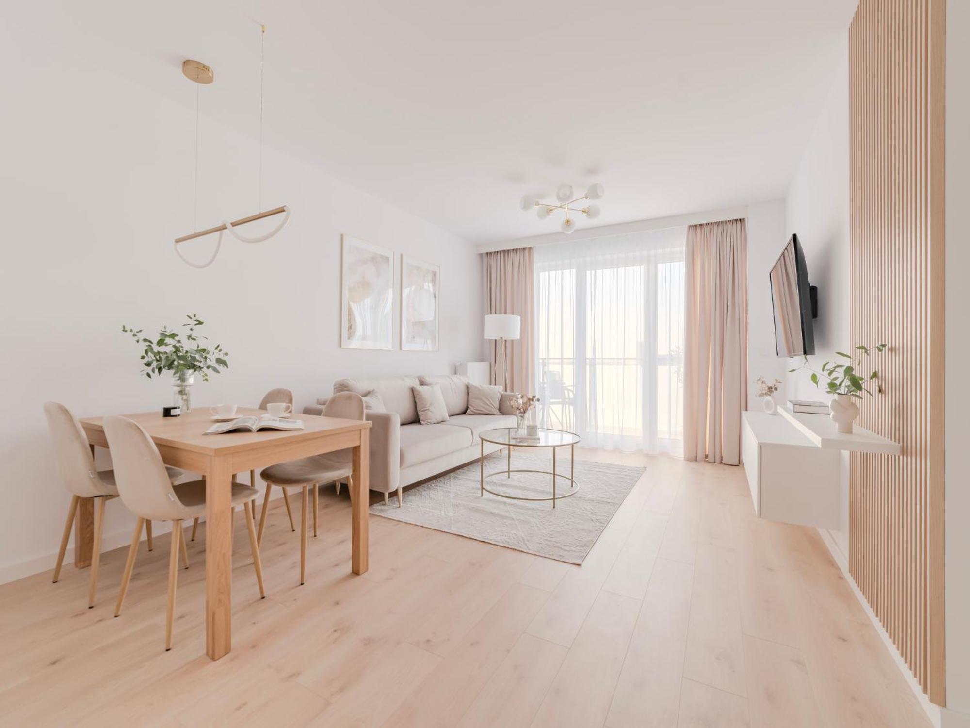 Apartment Metropolitan Haven By Aparo - Winda, Balkon, Lozeczko Turystyczne, Atlas Arena, Wytwornia, Zoo, Aquapark, Park, Dworzec Pkp I Pks, Ekspres Do Kawy Lodz (Lodz)